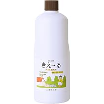 Amazon | 環境大善 きえ～る Dシリーズ ペット用 消臭液 (1L / 有色液
